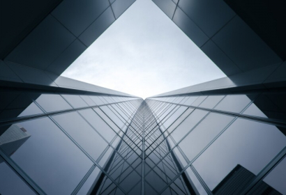 abstract photo of office buildings