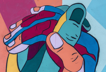 colorful hands