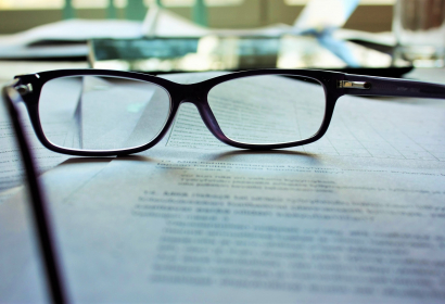 photo-of-eye-glasses-on-forms