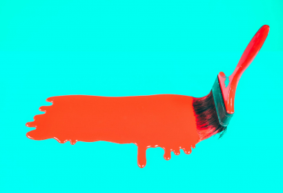 Pop Color Paintbrush Image