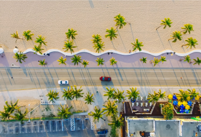Birds Eye Image of Miami