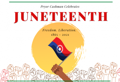 image of Juneteenth holiday graphic