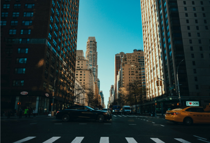 photo of busy NYC streets