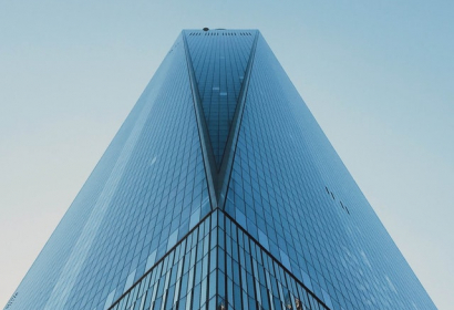 photo of a glass building