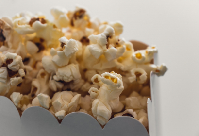 photo of popcorn