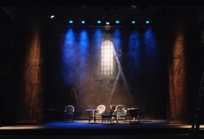 photo of a theater stage