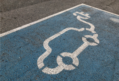 Image of electric parking spot